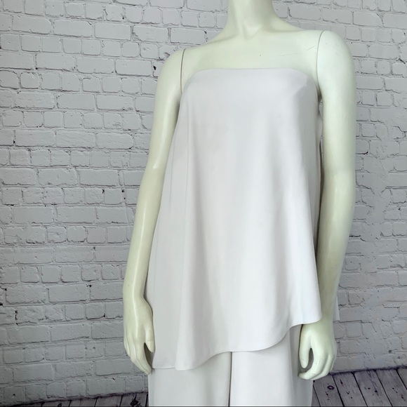 HALSTON Heritage White Jumpsuit Romper - Holidays / Special occasions - Picture 7 of 8